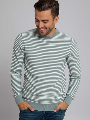 Suitable Respect Pullover Otto Grün Streifen