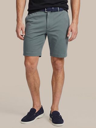 Suitable Respect Jink Short Steel Blau