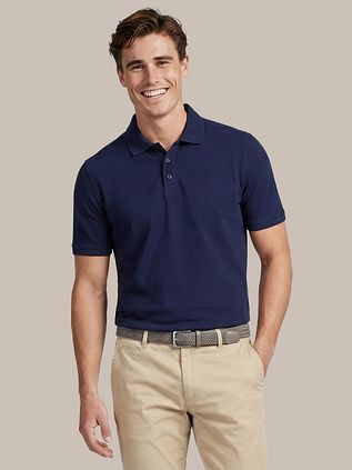 Suitable Respect Polo Shirt Tiger Navy