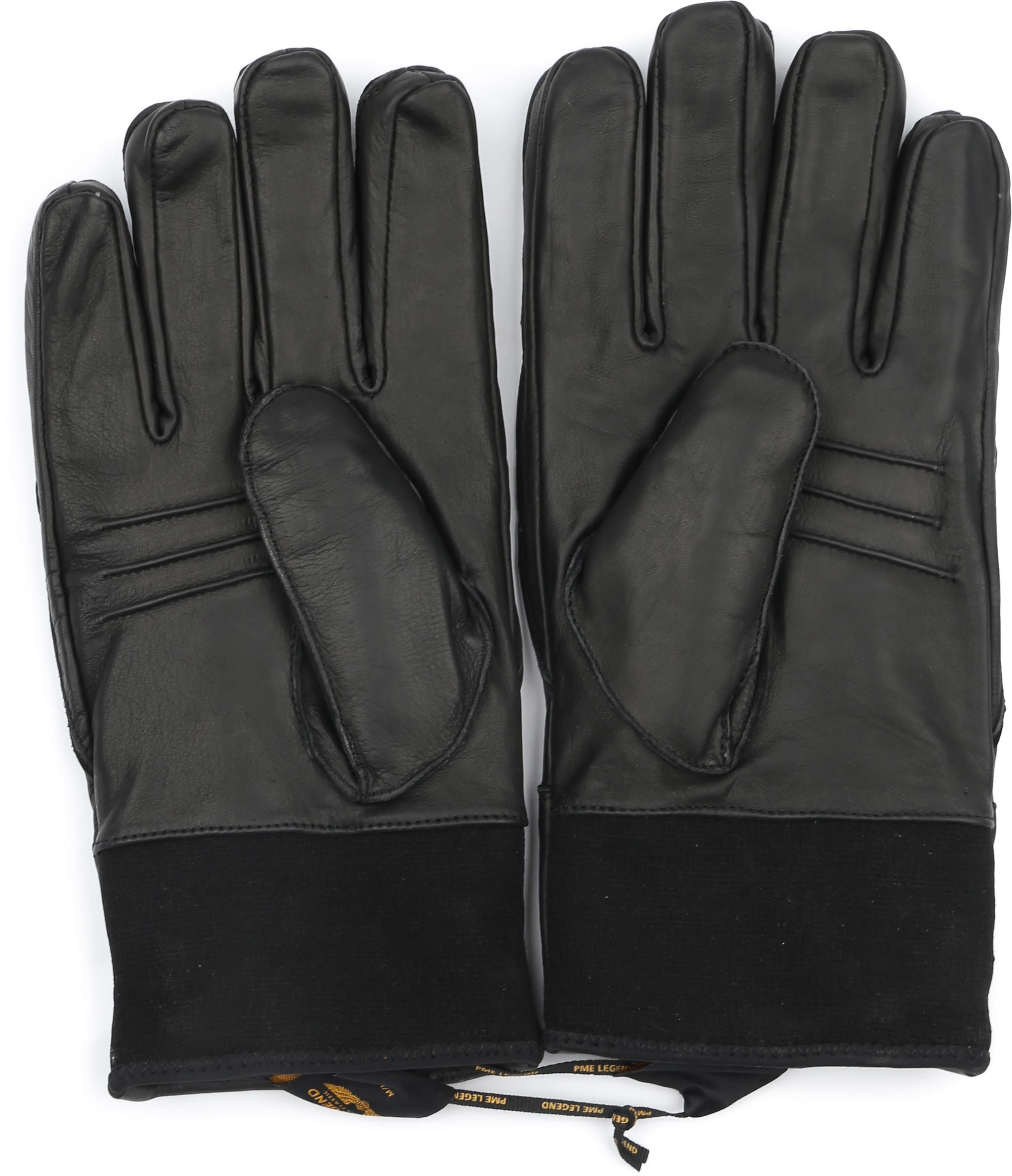 PME Legend Handschuh Leder Schwarz Product / Achterkant