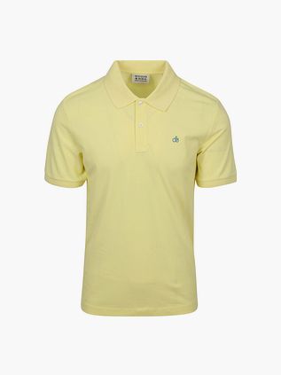 Scotch And Soda Core Piqué Polo Shirt Yellow