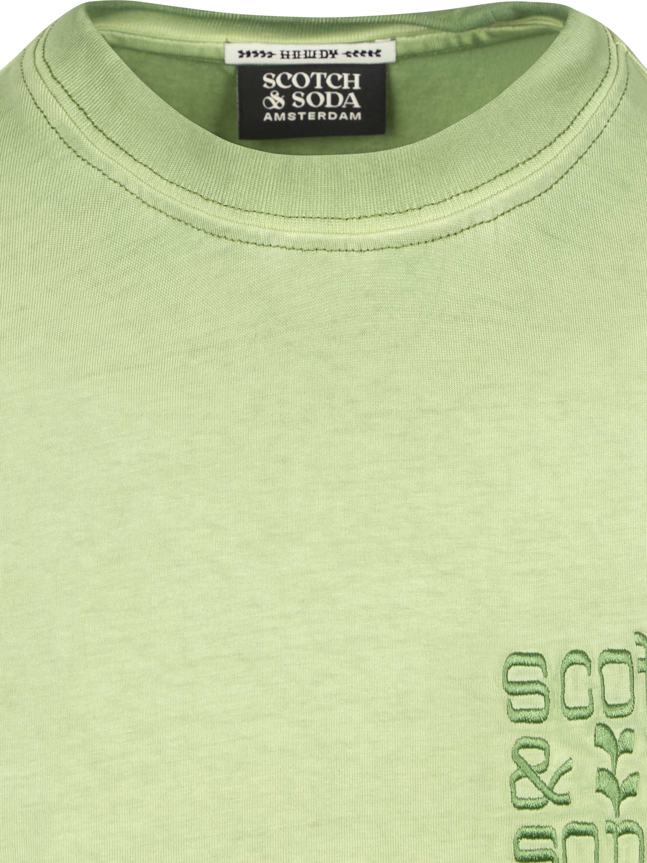 Scotch & Soda T-shirt Vert Product / Detail