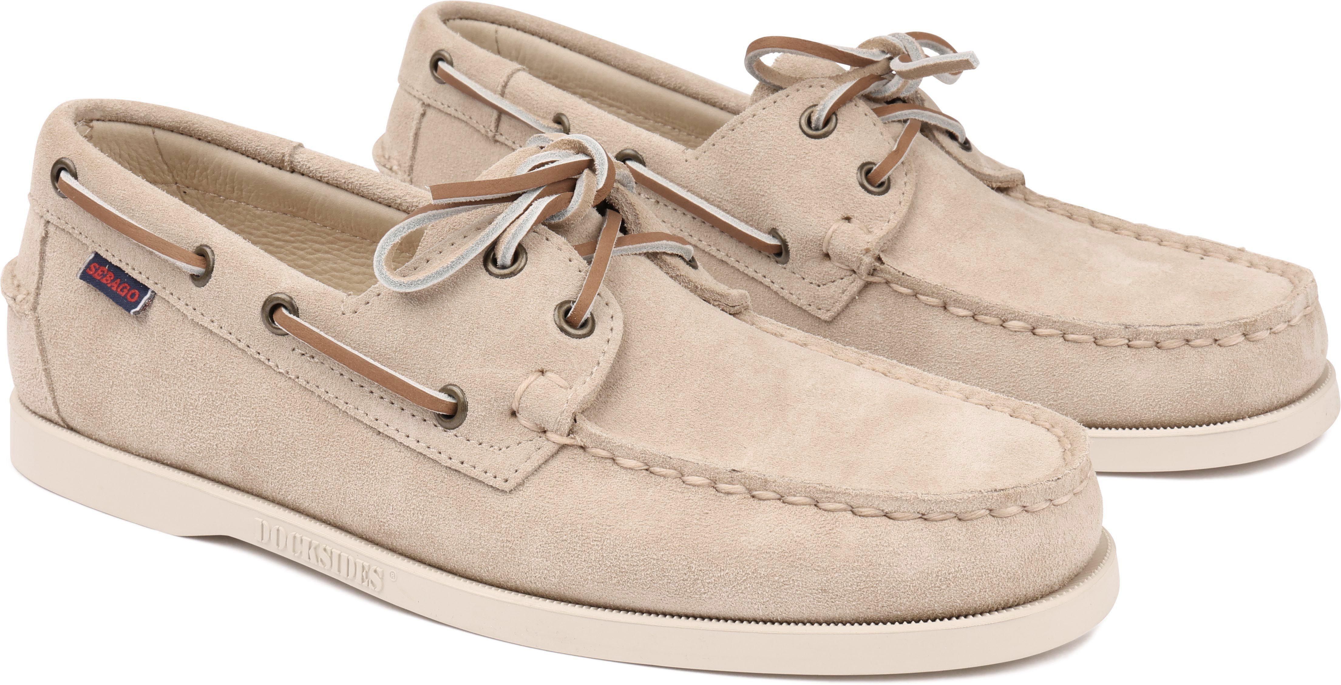 Sebago Chaussures Bateau Portland Beige Product