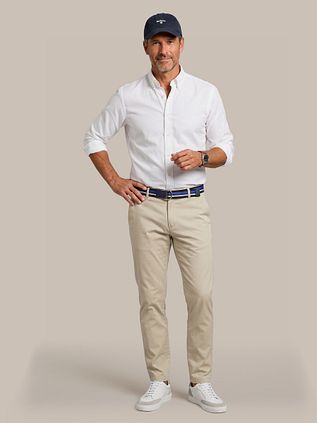 Steppin' Out Shirt Oxford White