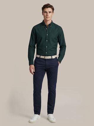 Steppin' Out Shirt Oxford Dark Green