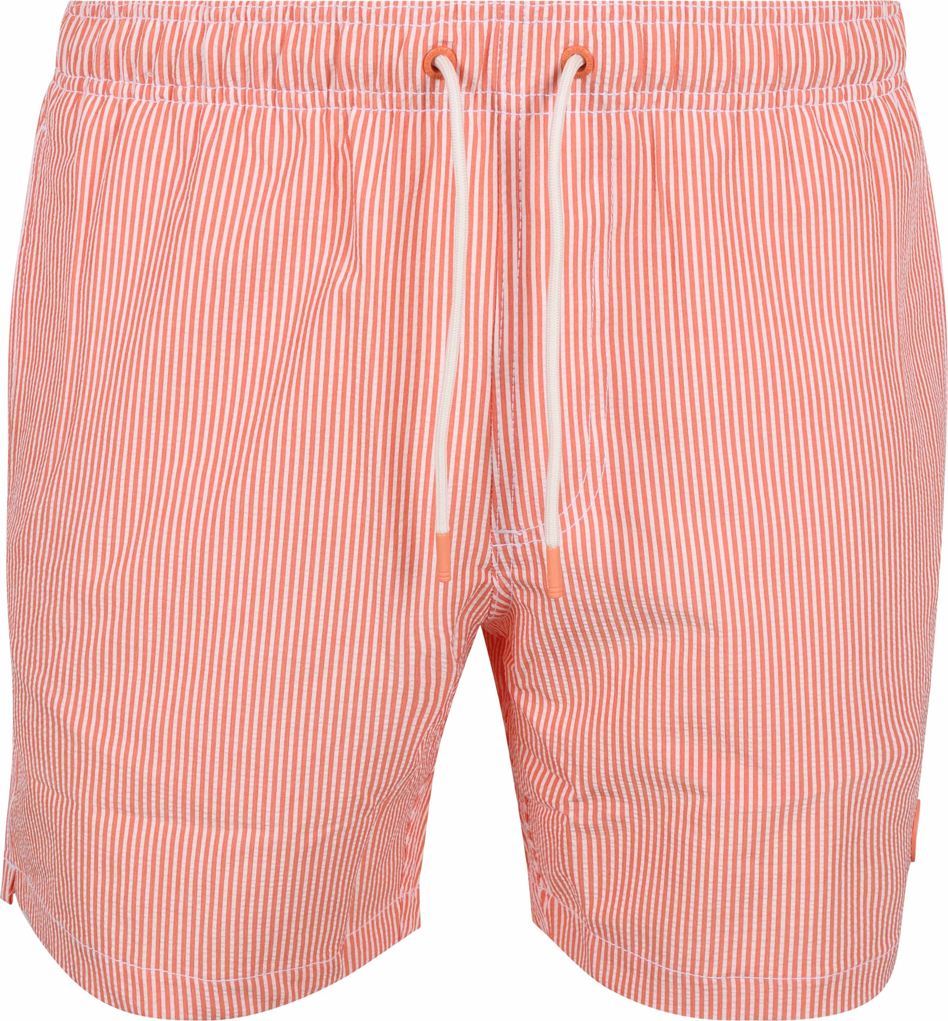 Shiwi Swimshorts Pete Seersucker Orange Stripe order online | 1426606412-2843 | Suitable Hungary