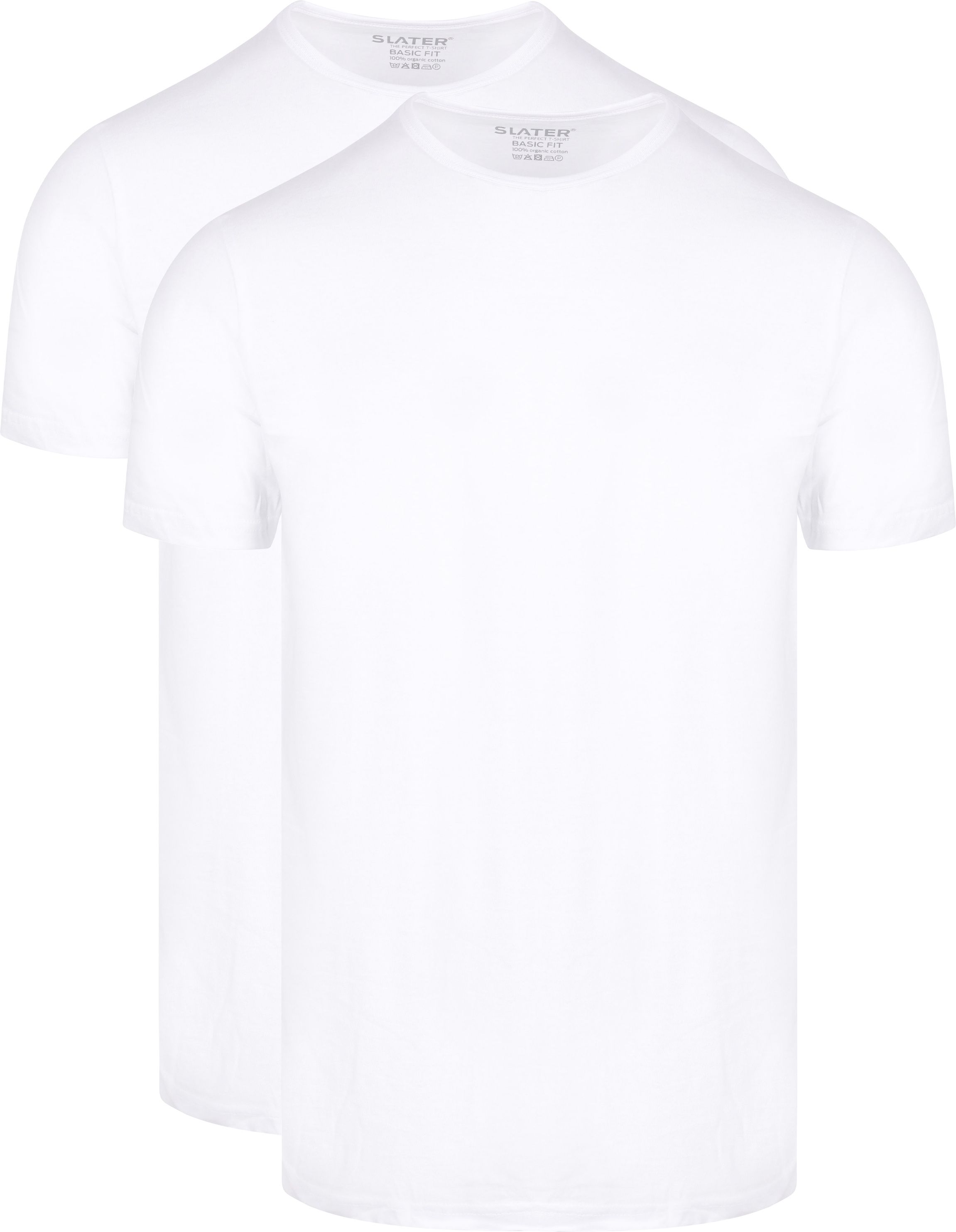 2-pack Basic Fit T-Shirt Biały