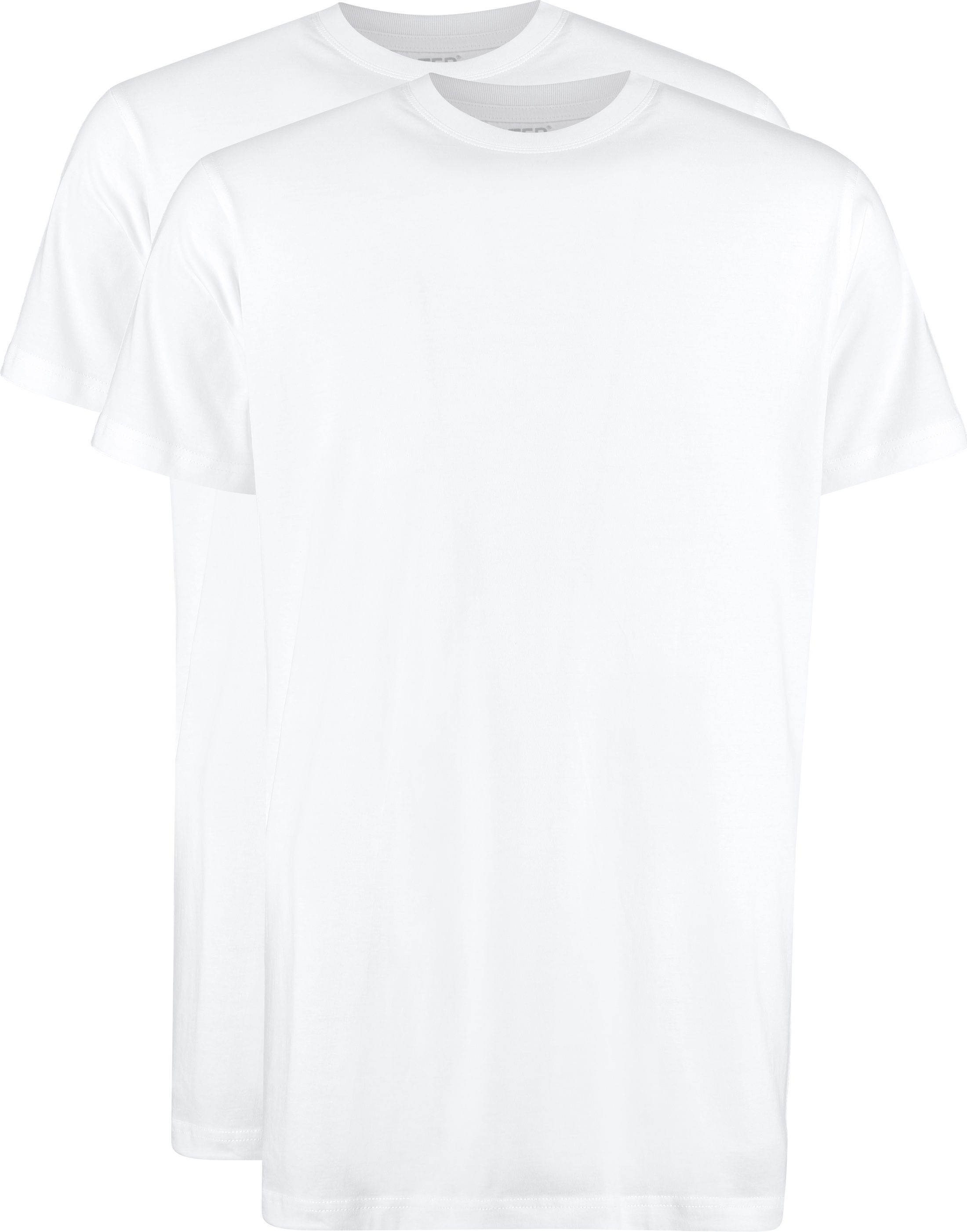 2-pack T-Shirt Extra długi Biały