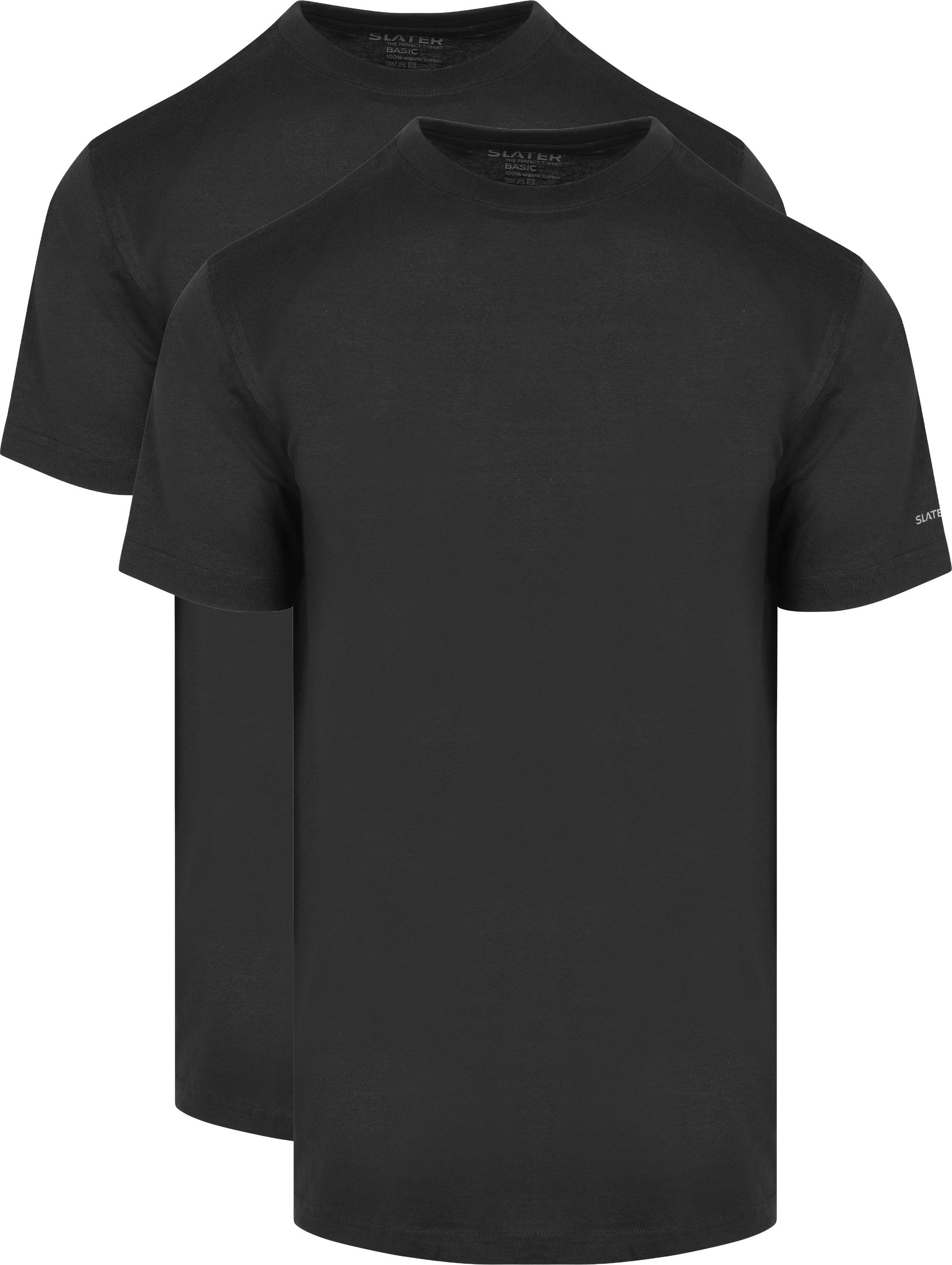 2-pak T-Shirt American czarny