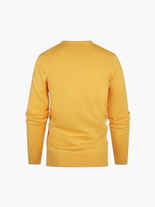 Steppin' Out Pullover Cashmere V-Neck Yellow