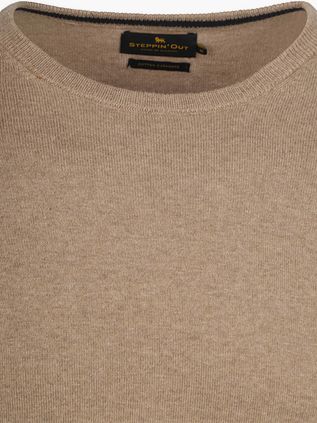 Steppin' Out Pullover Cotton Cashmere Sand