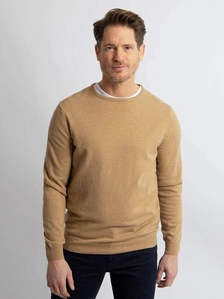 Steppin' Out Pullover Merino Wool Beige
