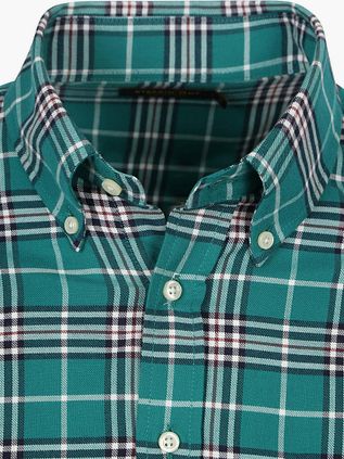 Steppin' Out Flanel Shirt Checks Green