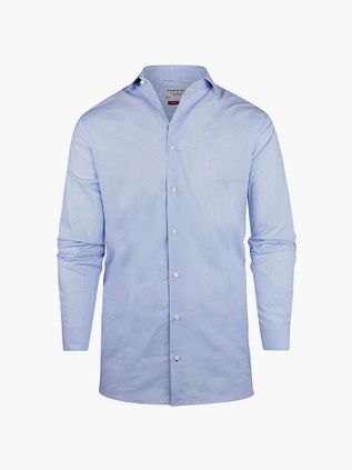 Steppin' Out Shirt Extra Long Sleeves Checks Blue