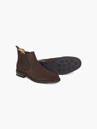 Steppin' Out Chelsea Boots Suède Brown