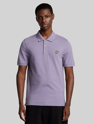 Lyle and Scott Polo Dusk Purple