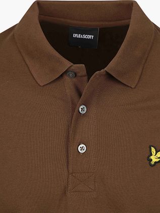 Lyle and Scott Polo Plain Bruin
