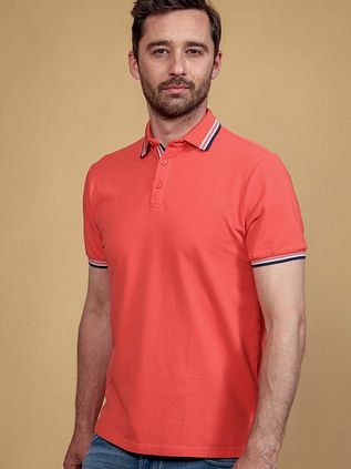Suitable Polo Shirt Brick Red