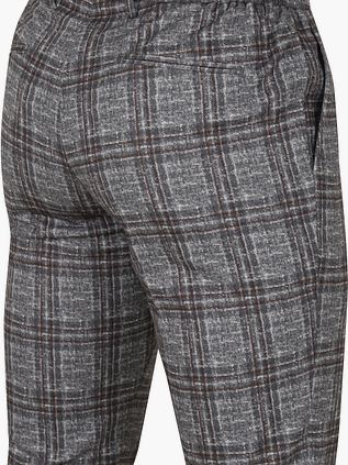 Suitable Chino Ruiten Donkergrijs
