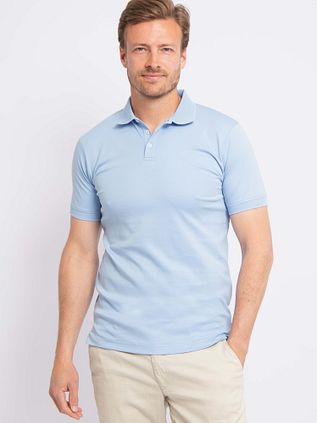 Suitable Mang Polo Shirt Light Blue