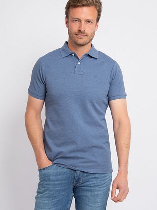 Suitable Mang Poloshirt Blau