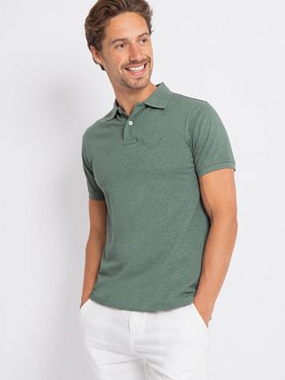 Suitable Mang Poloshirt Grün