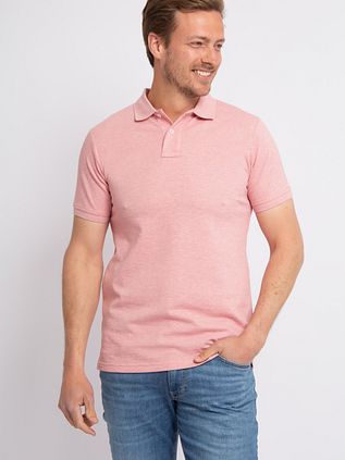 Suitable Mang Polo Shirt Pink