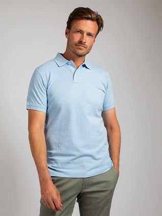 Suitable Mang Polo Shirt Light Blue