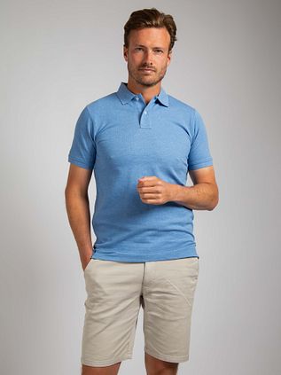 Suitable Mang Polo Shirt Blue