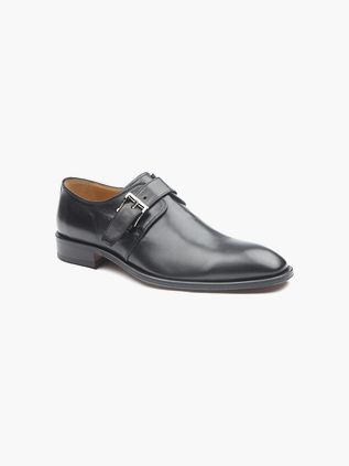 Steppin' Out Cliveden Monk Shoes Black