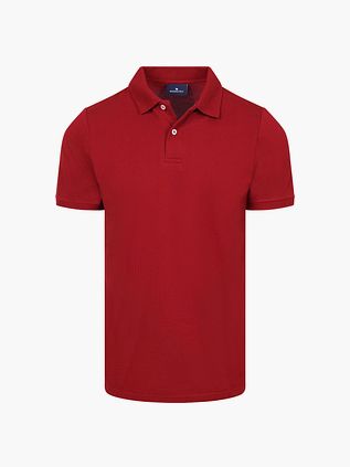 Steppin' Out Polo Piqué Bordeaux