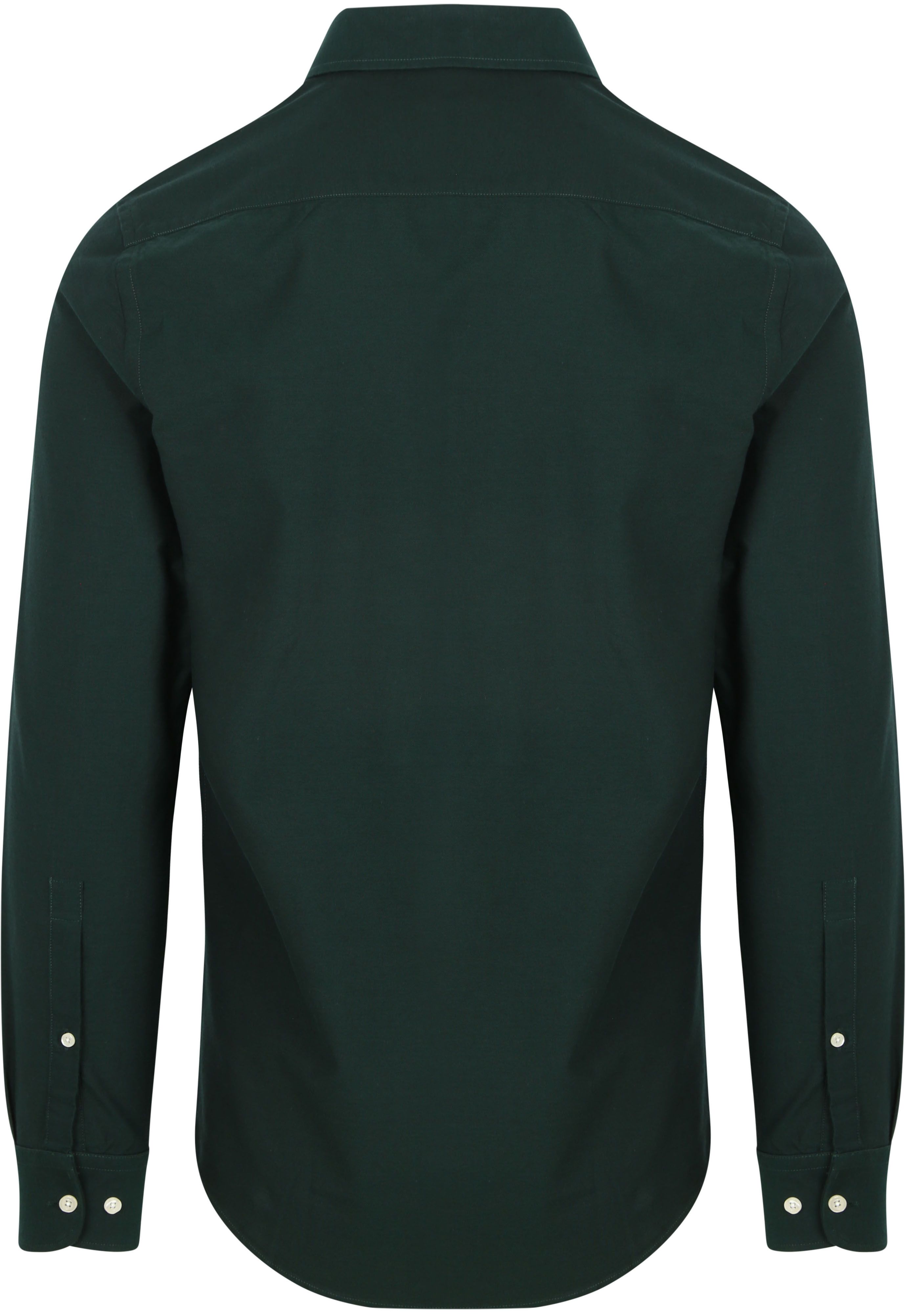 Steppin' Out Shirt Oxford Dark Green Product / Achterkant