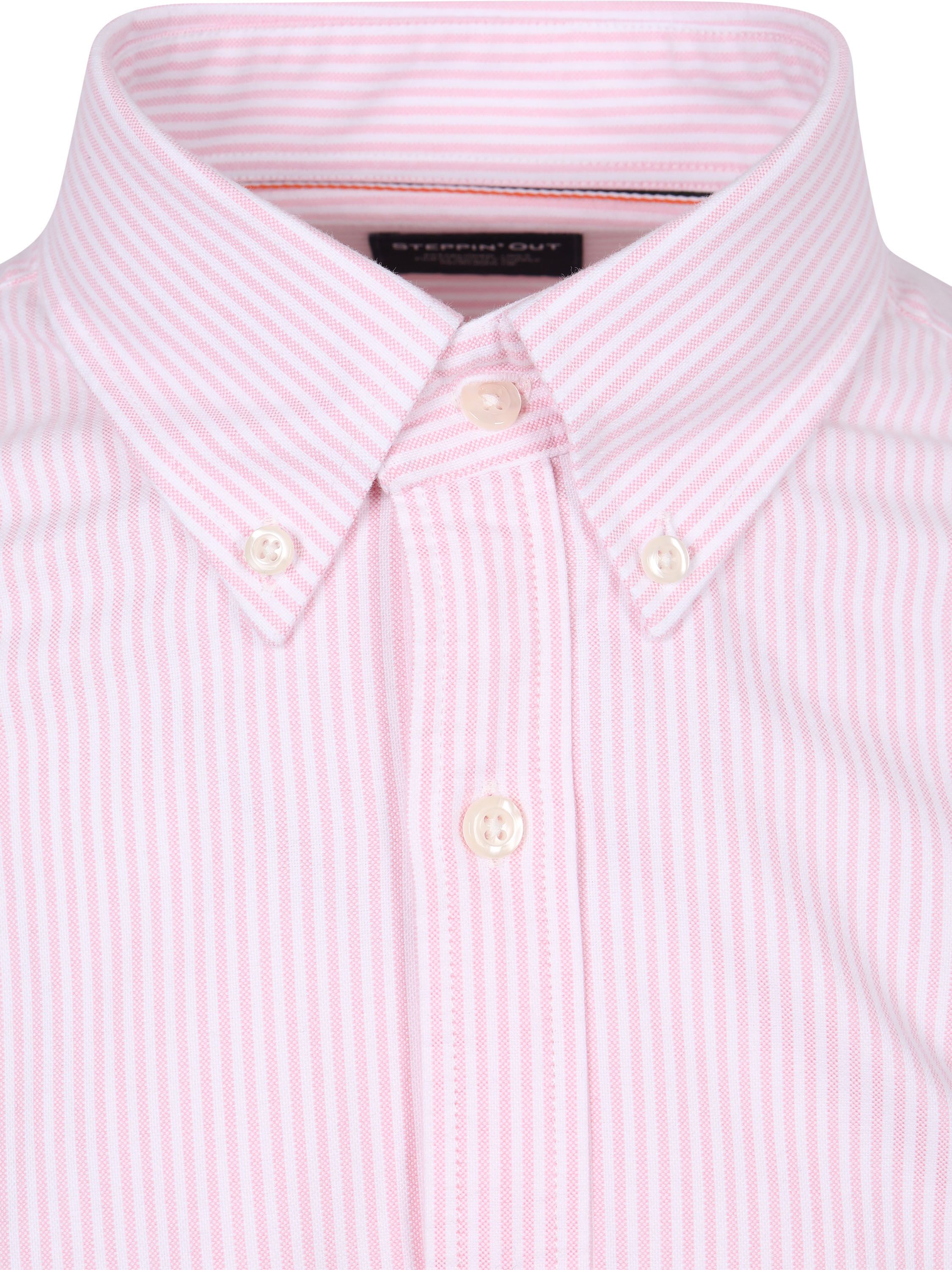 Steppin' Out Shirt Oxford Stripe Pink Product / Detail