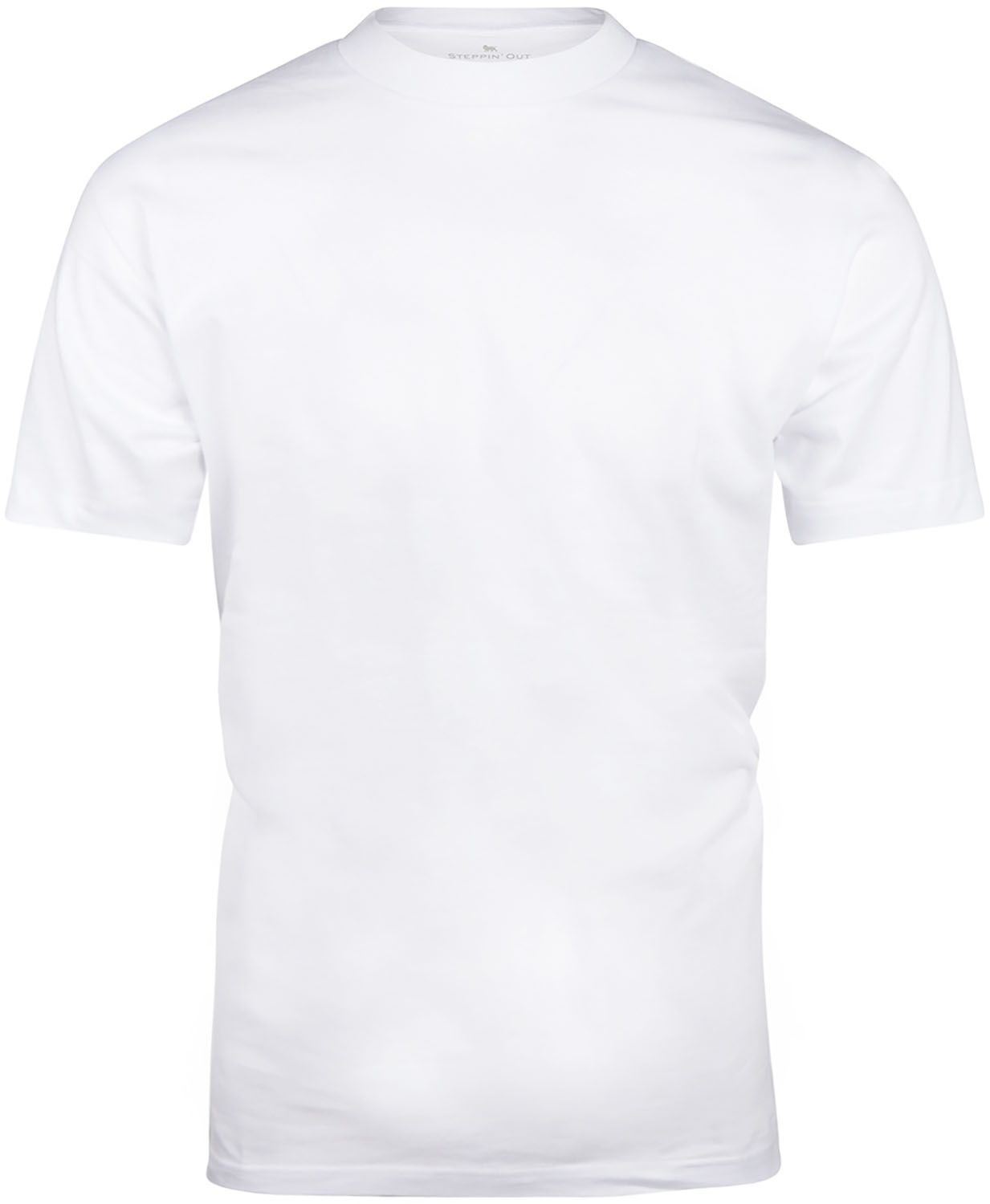 T-shirts Rund Hals 2-Pack Hvid