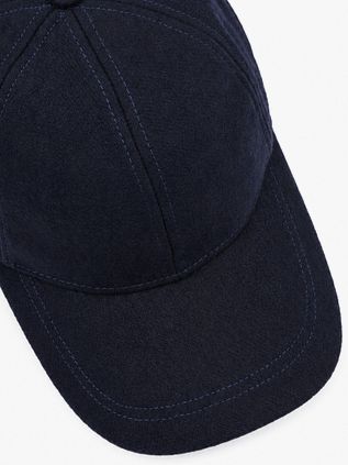 Suitable Cap Wool Blend Navy