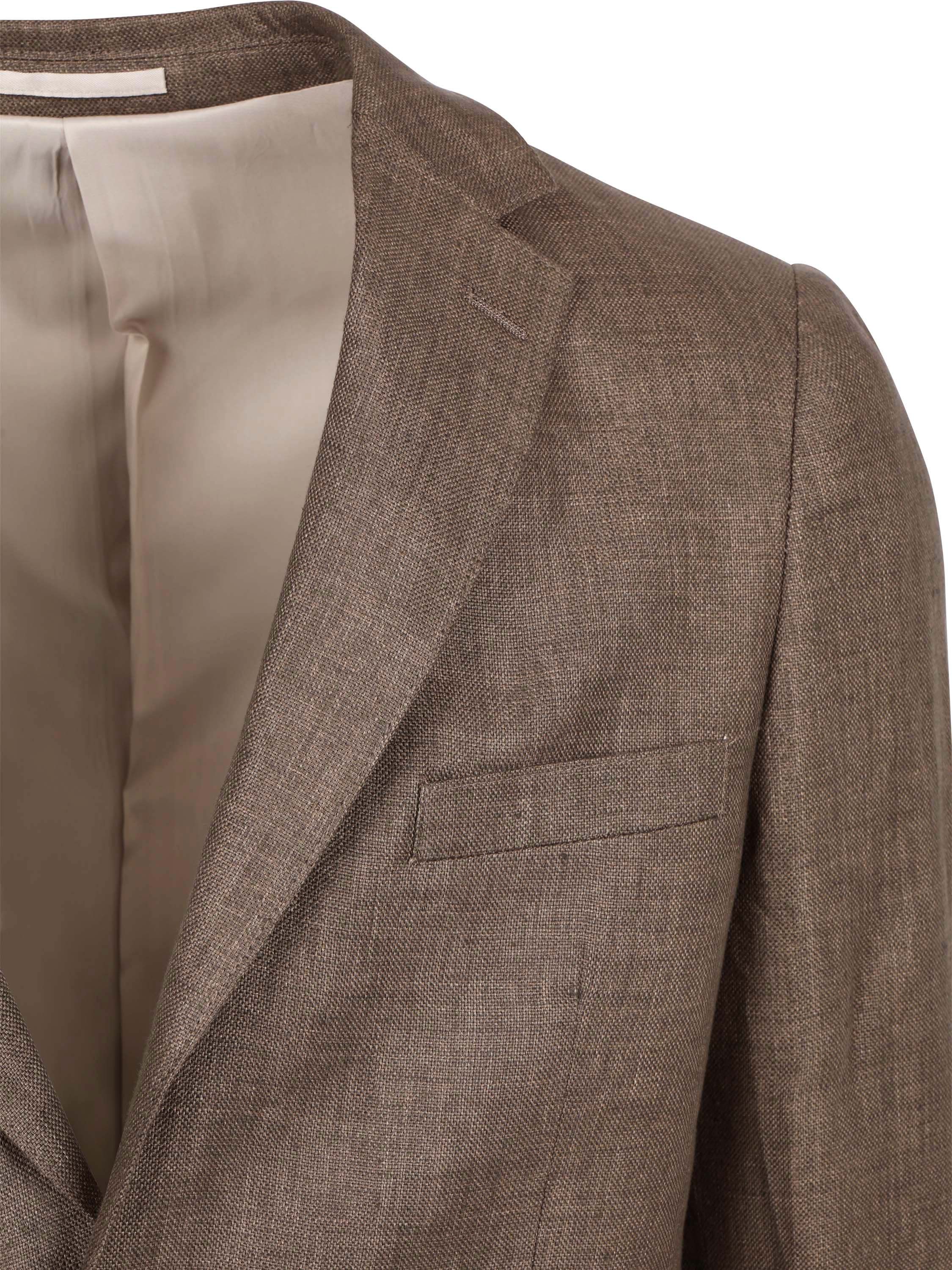 Suitable Blazer Linen Twill Braun Product / Detail