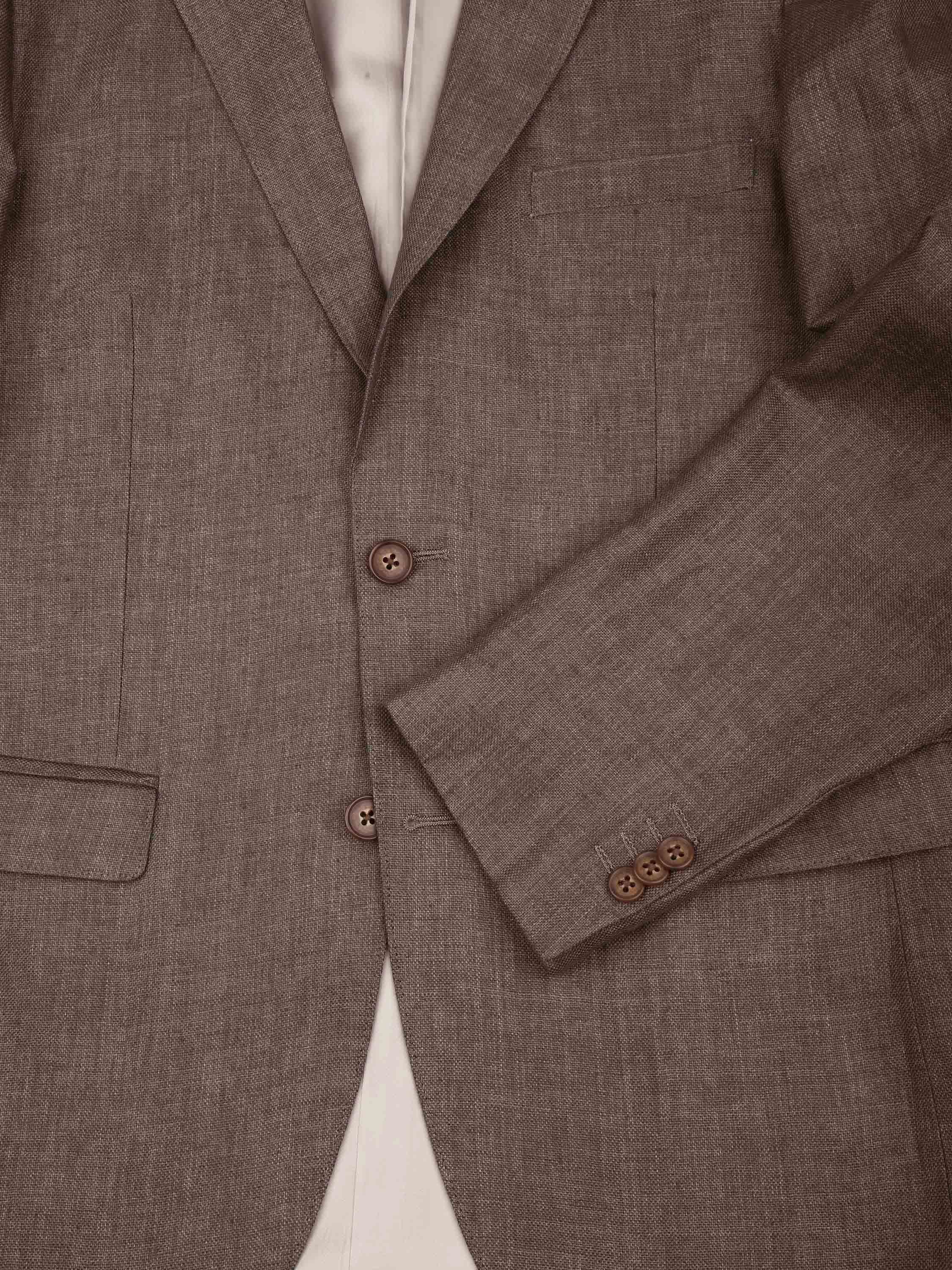 Suitable Blazer Linen Twill Brown Product / Detail