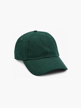 Suitable Cap Wool Blend Green