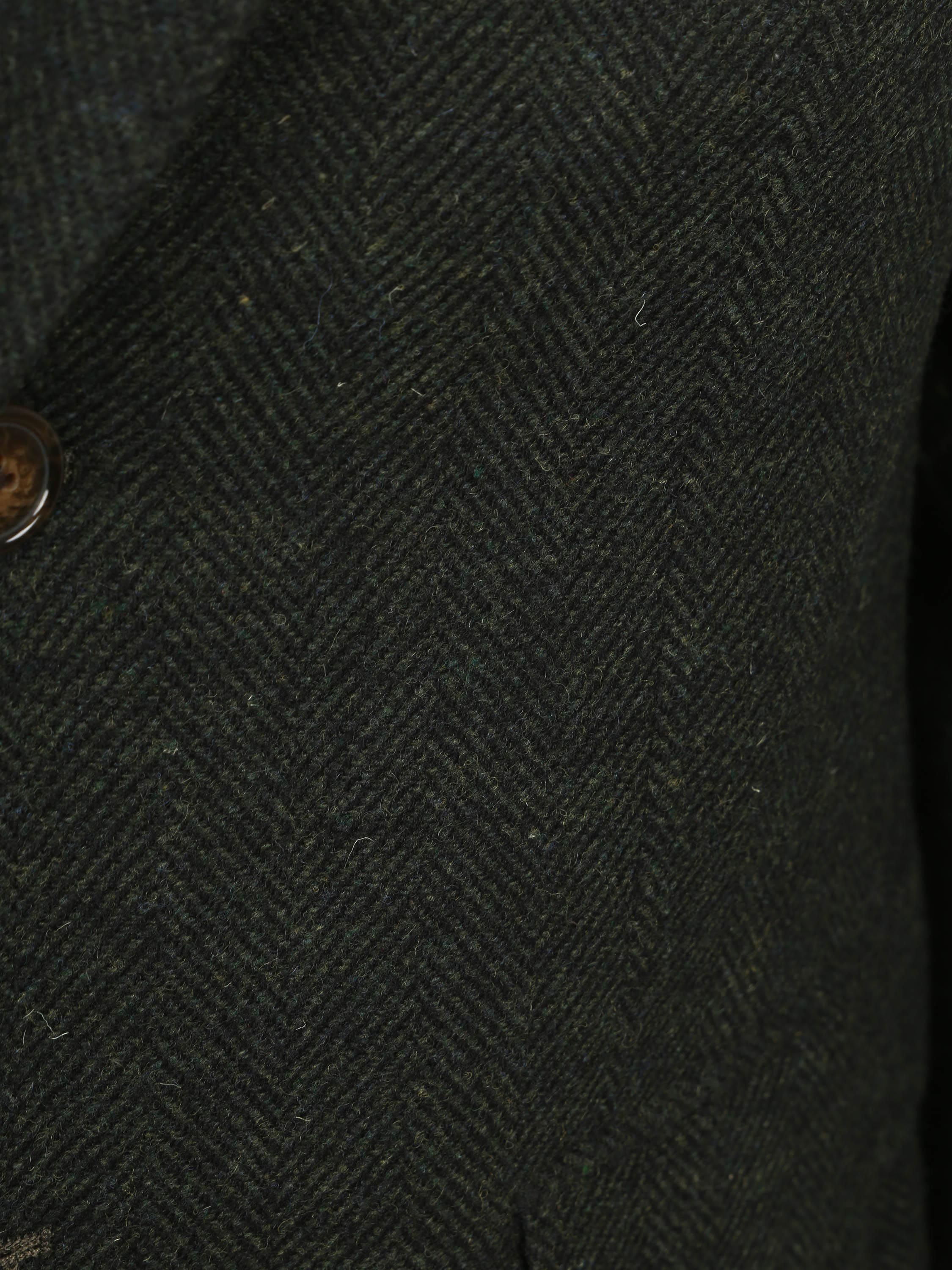 Suitable Colbert Herringbone Laine Mérinos Vert Foncé Product / Detail