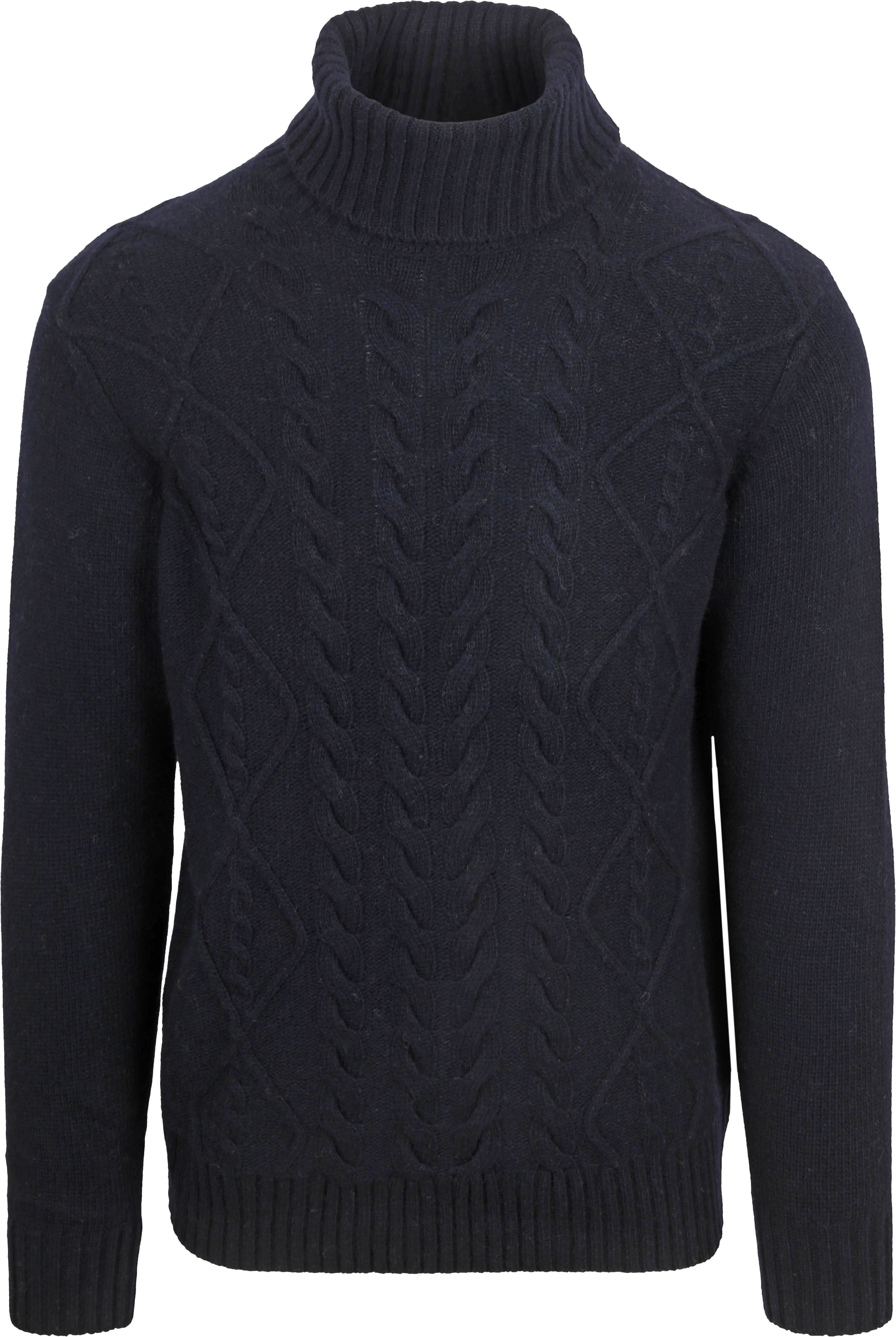 Coltrui Cable Wol Navy