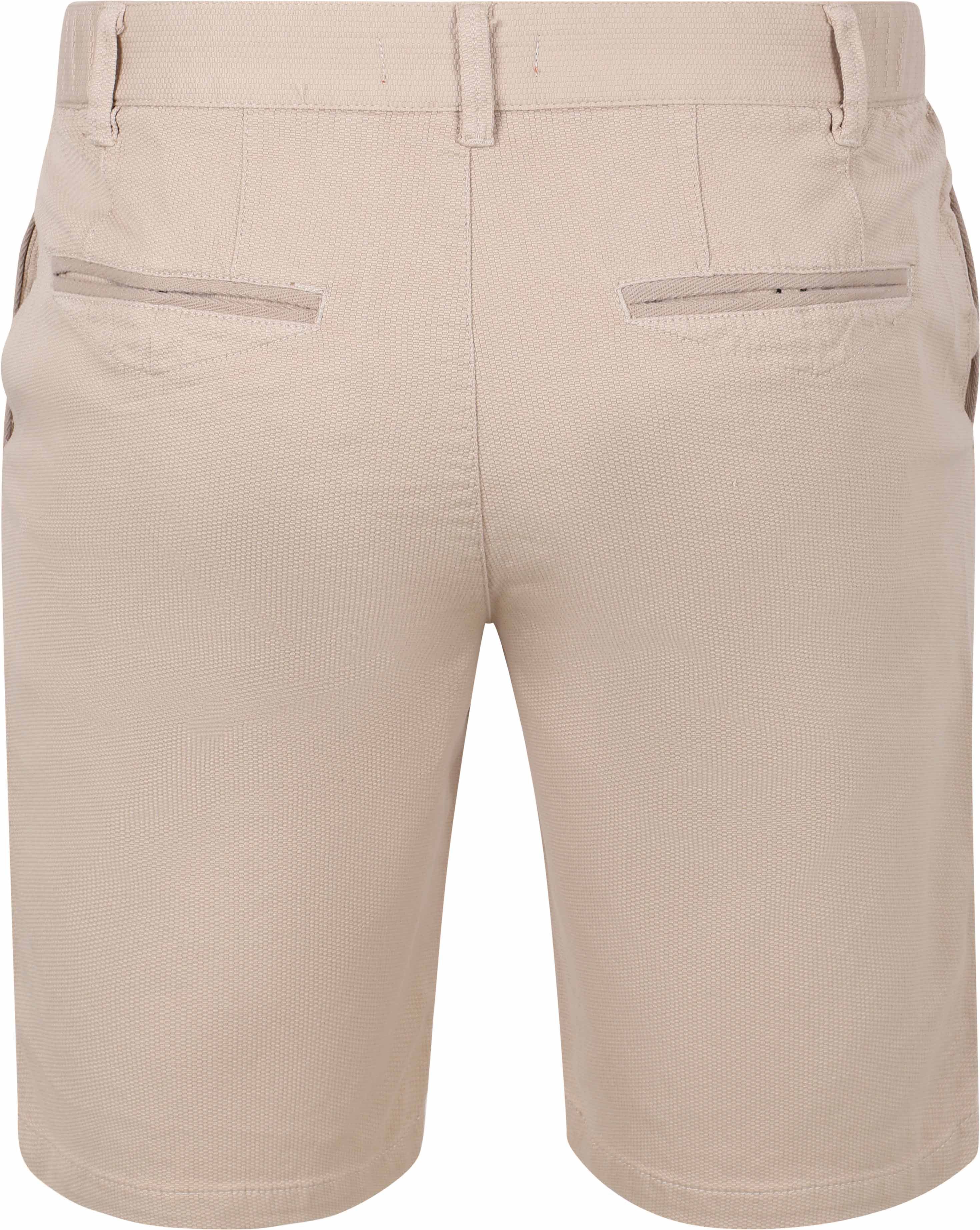 Suitable Ferdinand Structure Short Beige Product / Achterkant