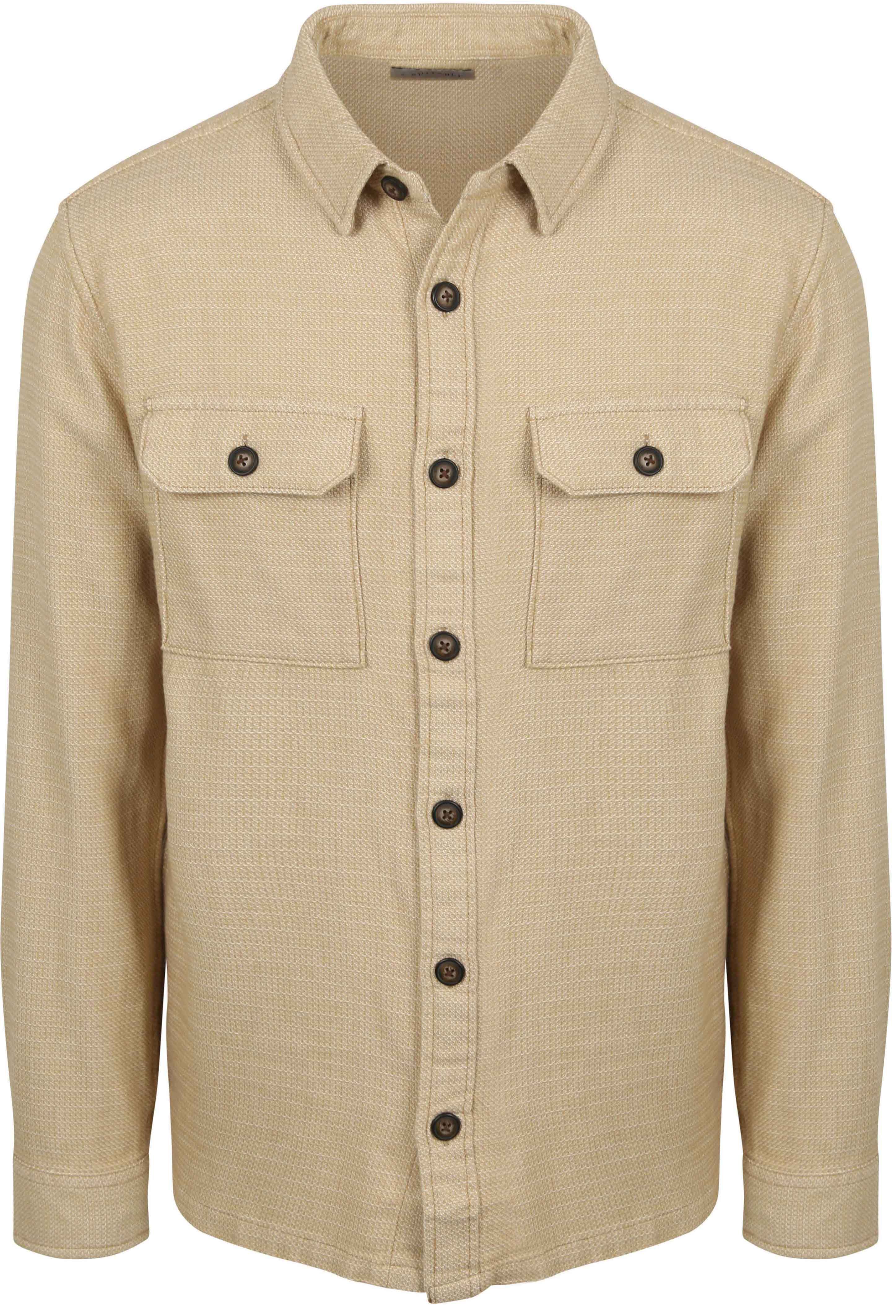 Suitable Overshirt Structure Beige