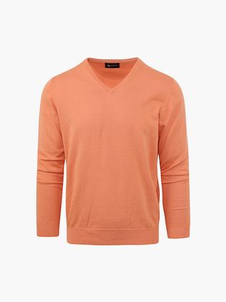 Suitable Pullover Vini V-Neck Orange