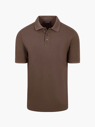 Suitable Respect Polo Shirt Tiger Brown