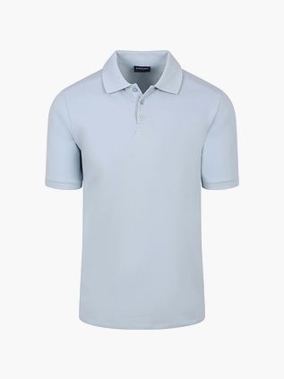 Suitable Respect Polo Shirt Tiger Light Blue