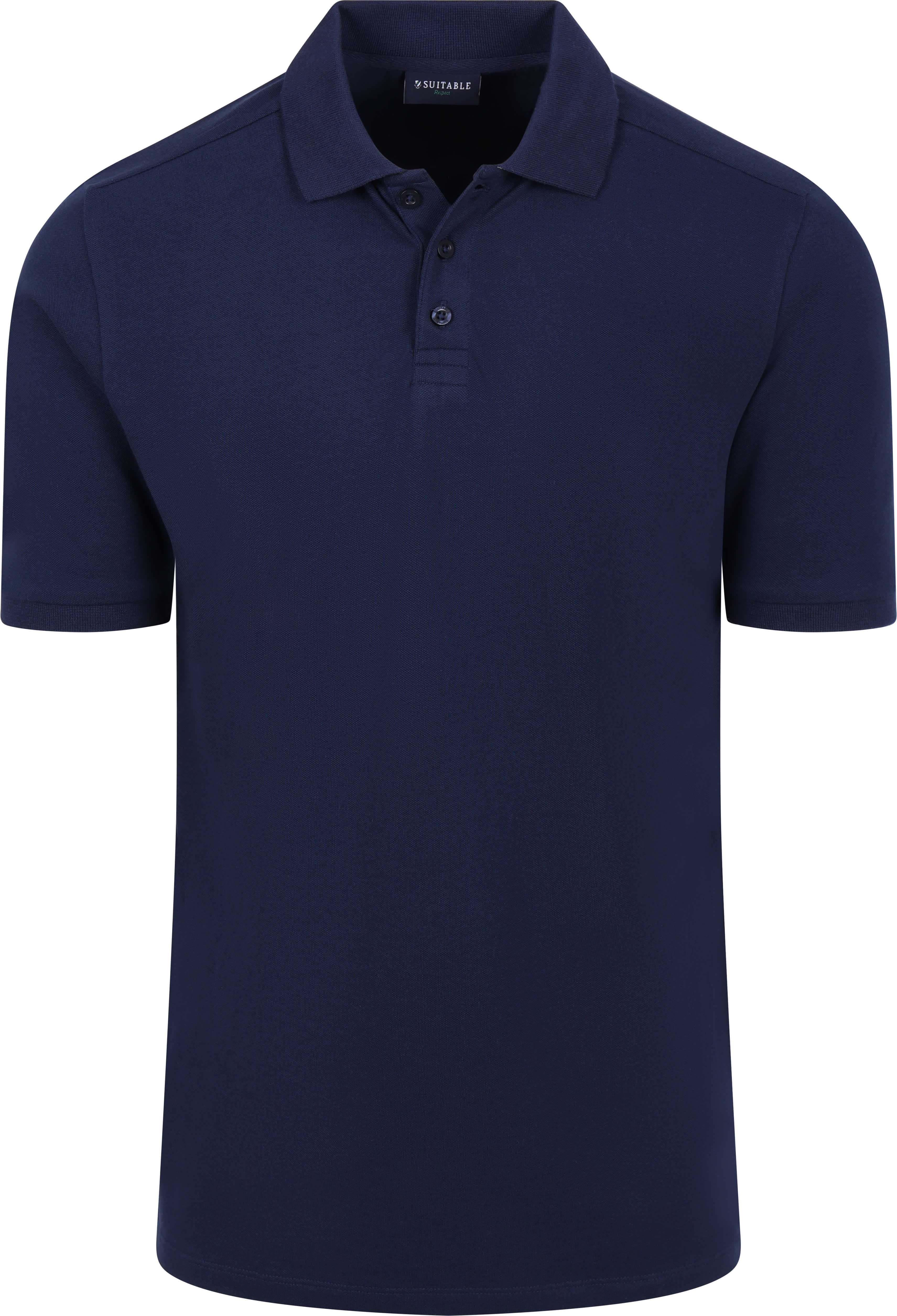 Suitable Respect Polo Shirt Tiger Navy Product