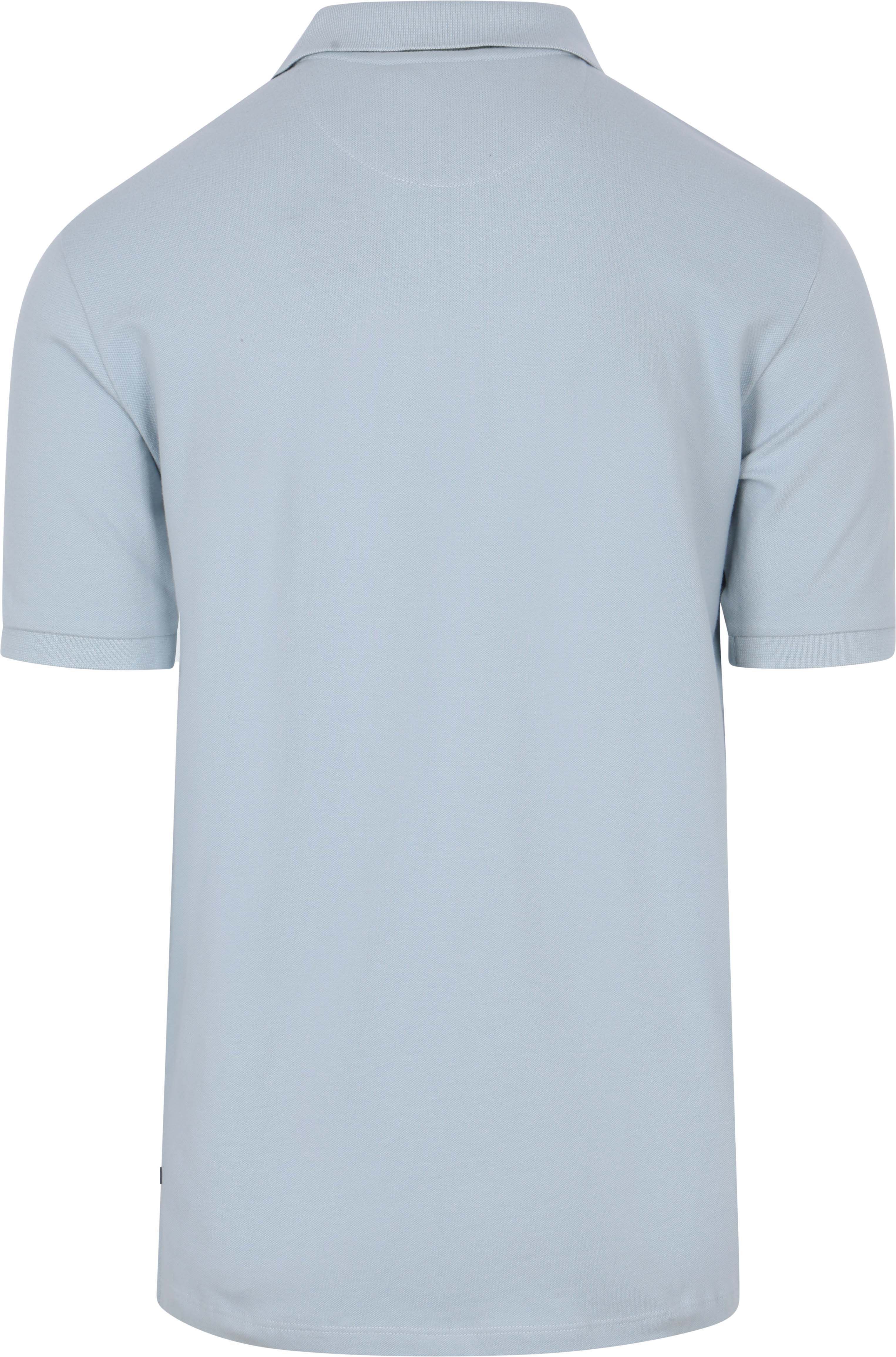 Suitable Respect Polo Tiger Bleu Clair Product / Achterkant