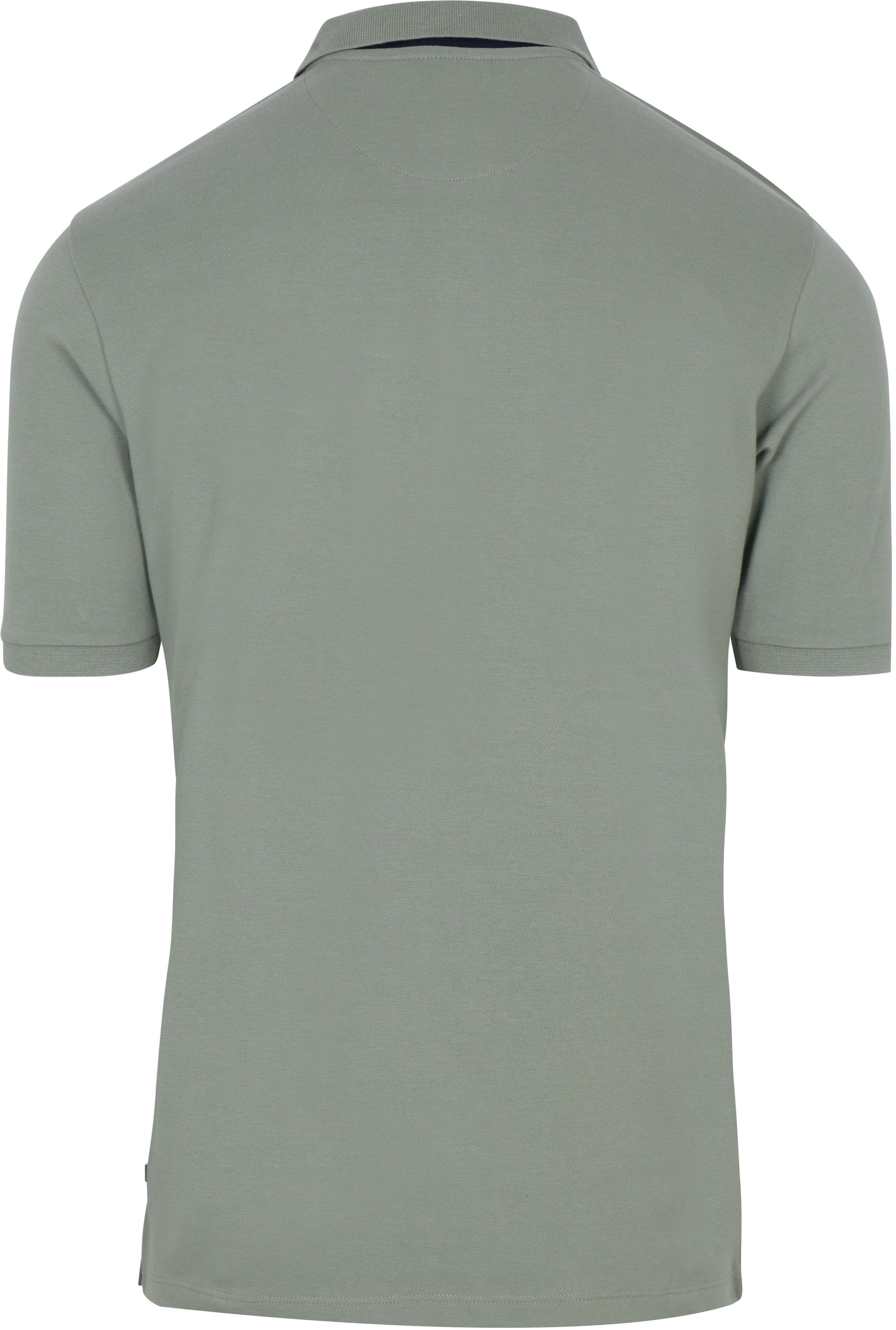 Suitable Respect Polo Tiger Vert Product / Achterkant