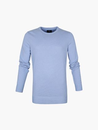 Suitable Respect Pullover Jean Hellblau