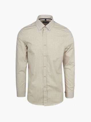 Suitable Shirt Print Beige